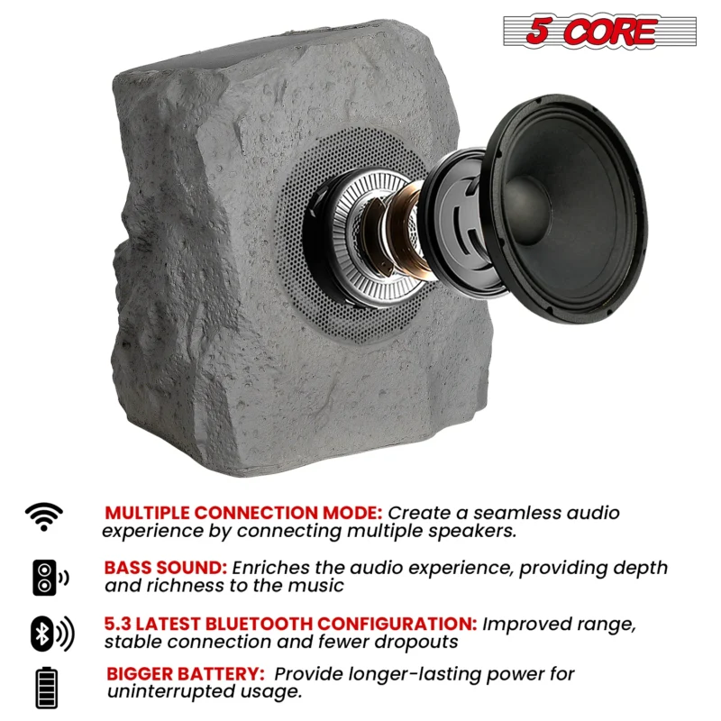 speaker rock outdoor