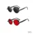 2PCS Black Red