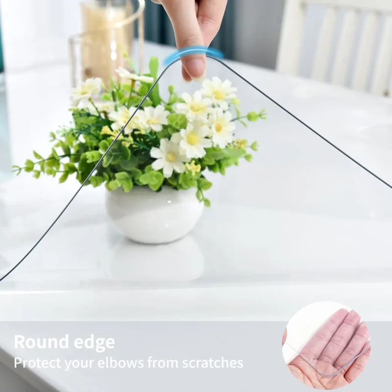 clear desk mat