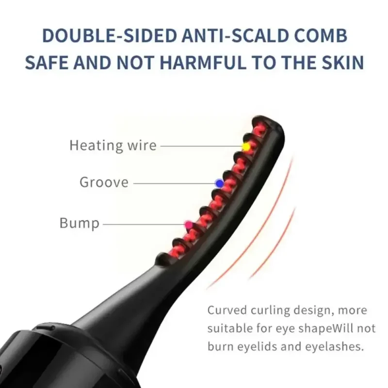 heated curler eyelash