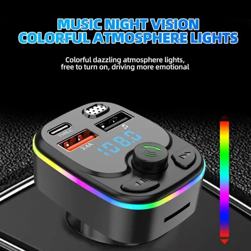 fm transmitter for car bluetooth