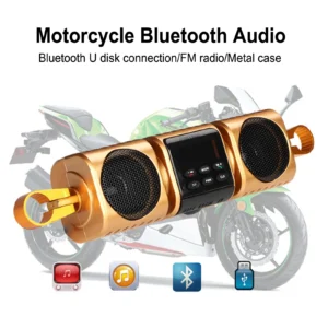 motorcycle speakers bluetooth