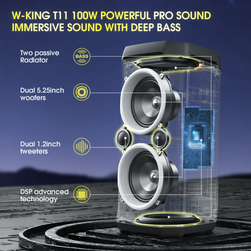 party speakers with bluetooth
