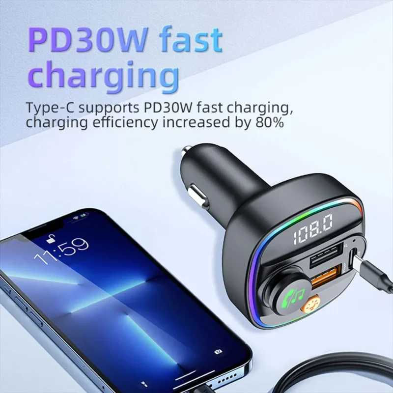 bluetooth wireless fm transmitter