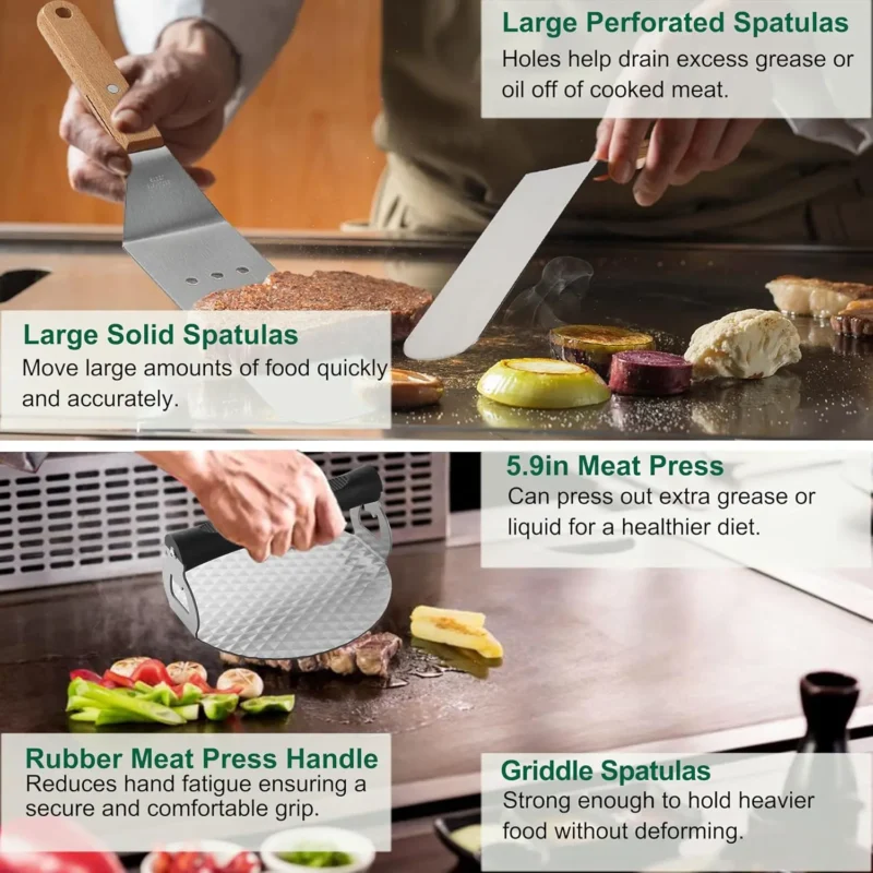 set of bbq tools