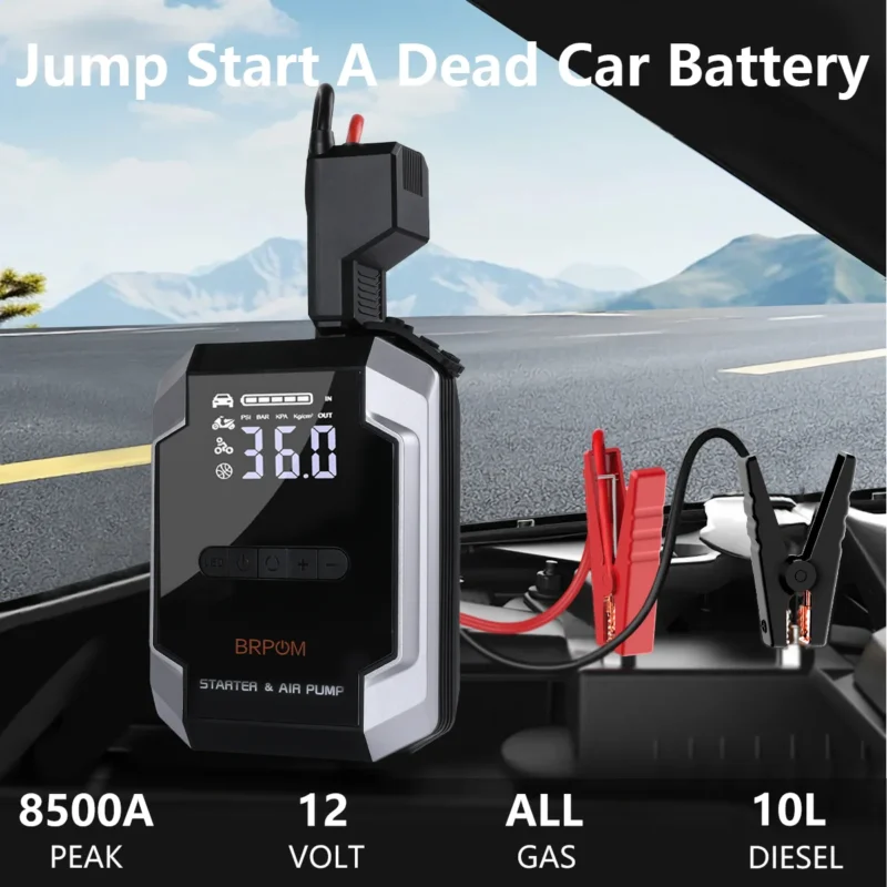 car jump starter air compressor