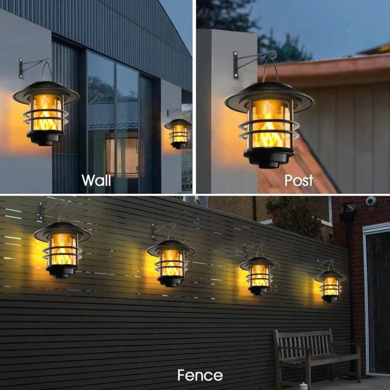 outdoor wall lantern solar