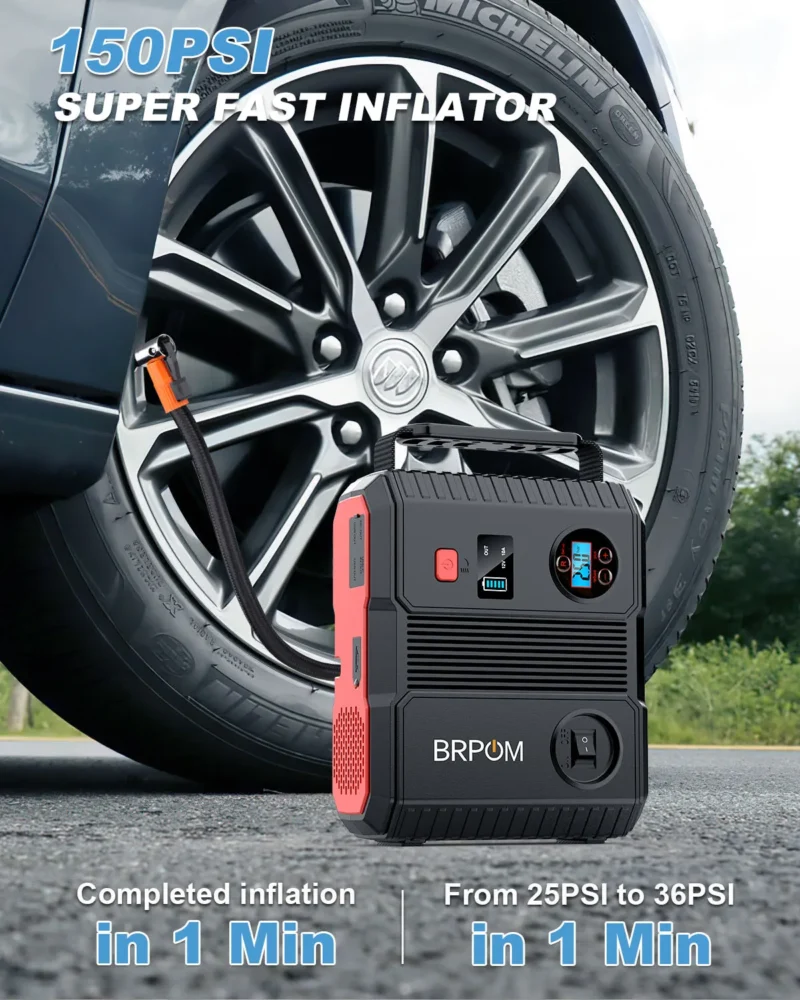 electric car battery jump starter