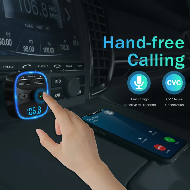 fm transmitter bluetooth car