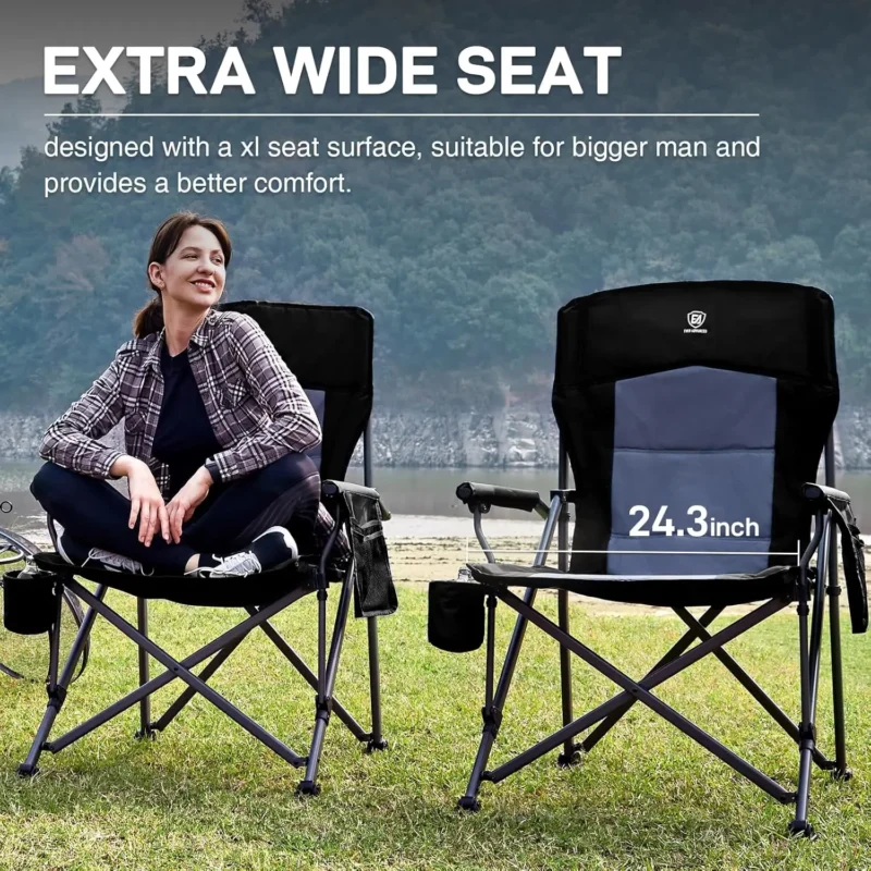 big man folding camp chair