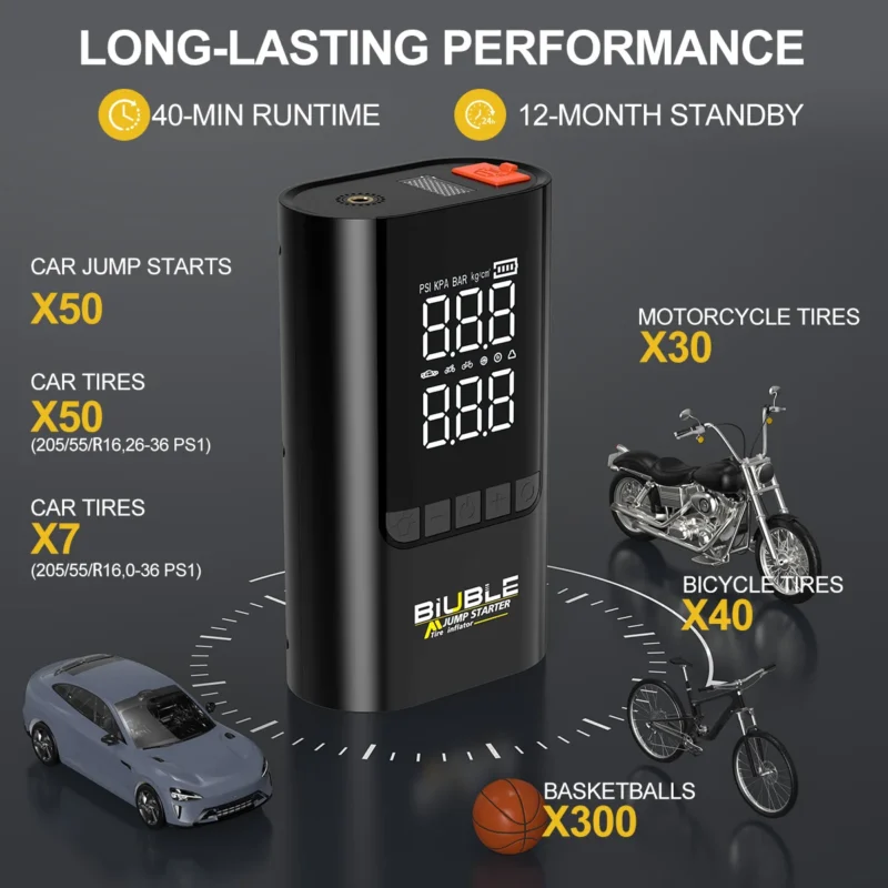 lithium ion car jump starter