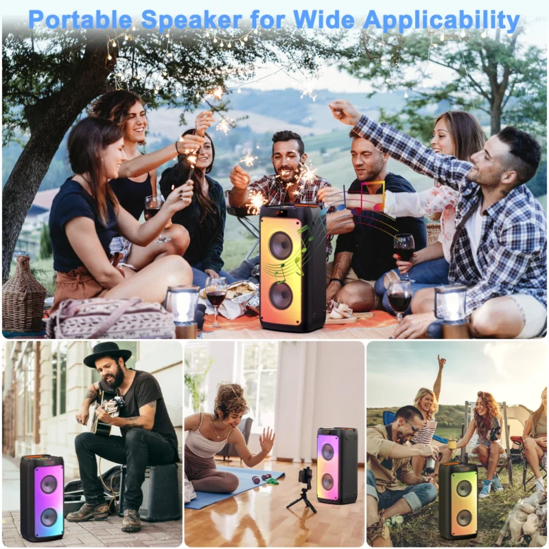 amplified speakers bluetooth