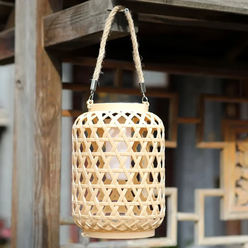 bamboo outdoor lanterns