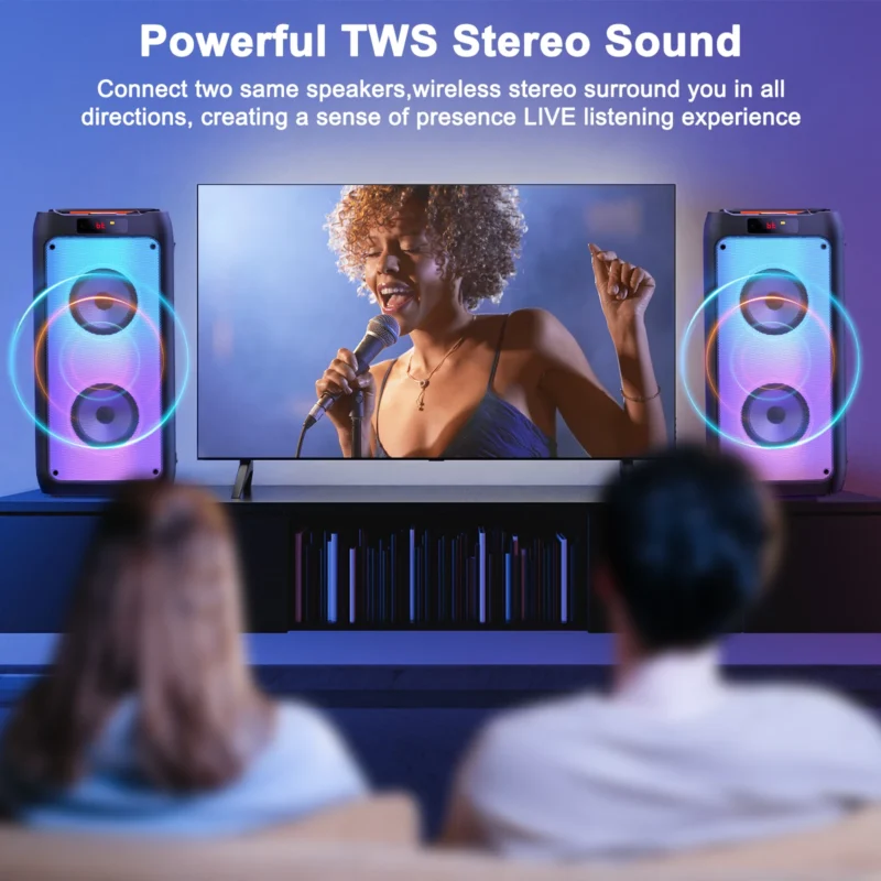 amplified speakers bluetooth