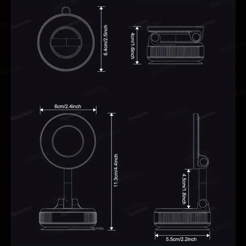 magnet phone holder for car
