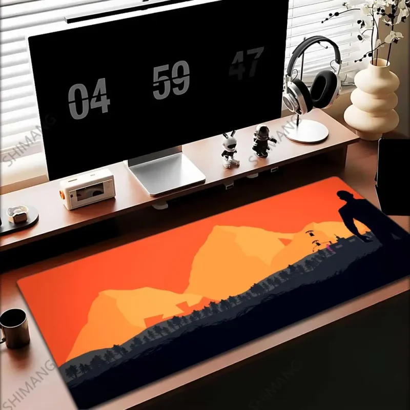 rust mouse pad
