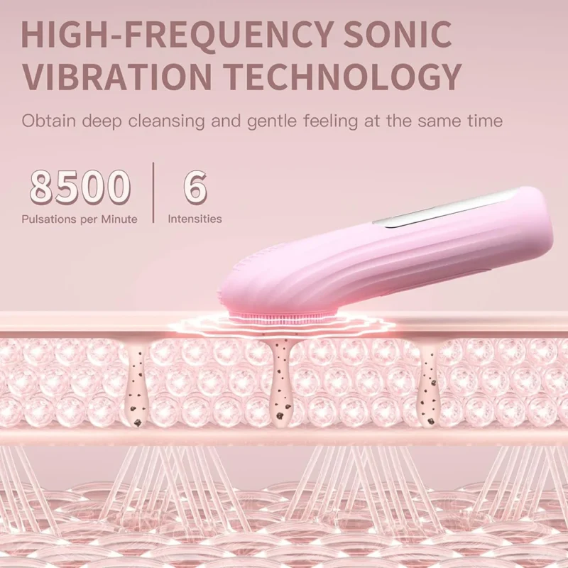 sonic facial cleansing brush