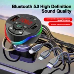 fm radio with bluetooth transmitter