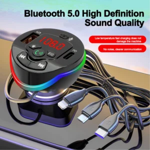 fm radio with bluetooth transmitter