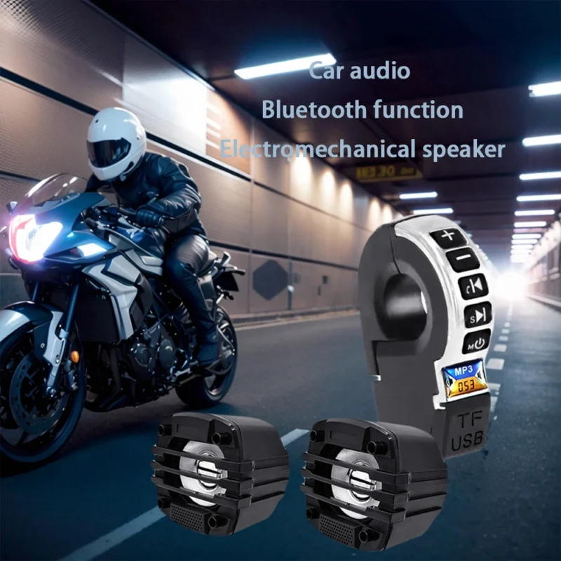 motorcycle bluetooth speakers