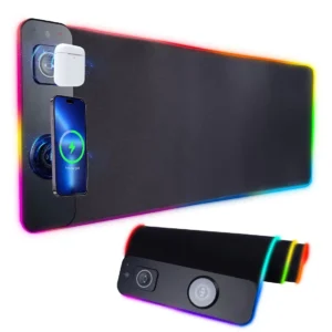 wireless charging desk mat