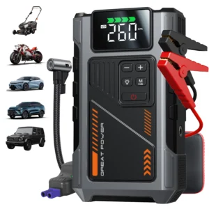portable car jump starter air compressor