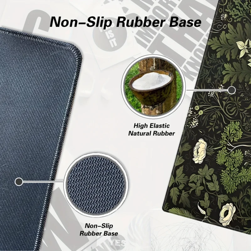 green desk mat