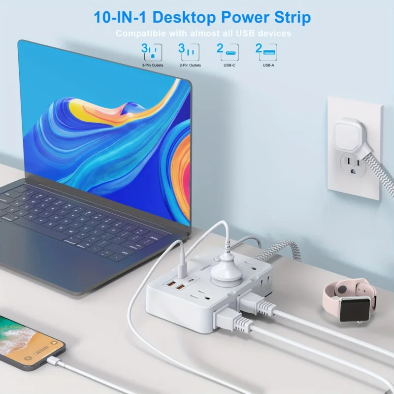 thin power strip