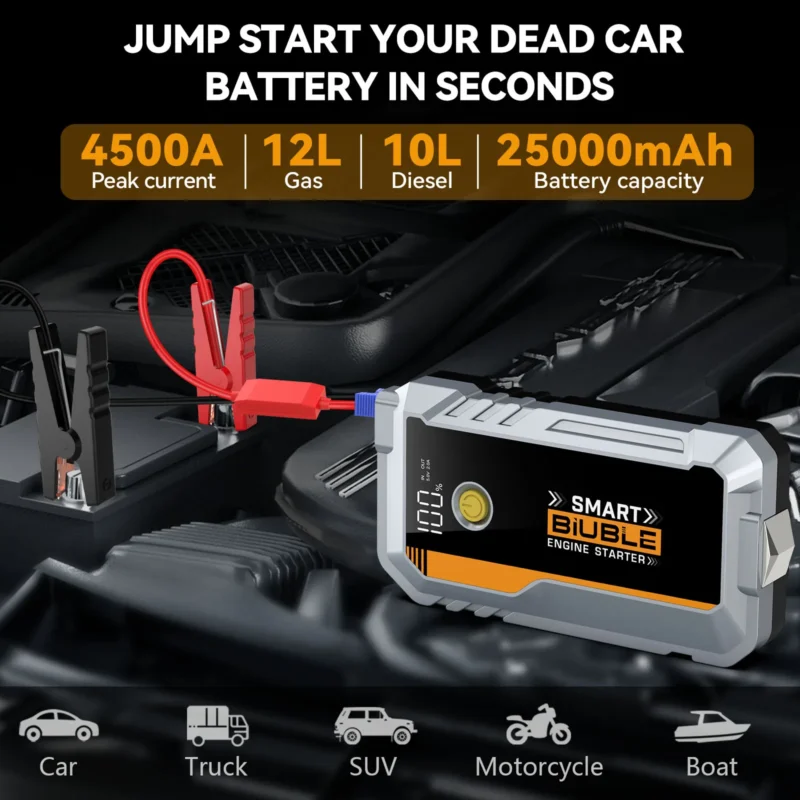 car charger jump starter