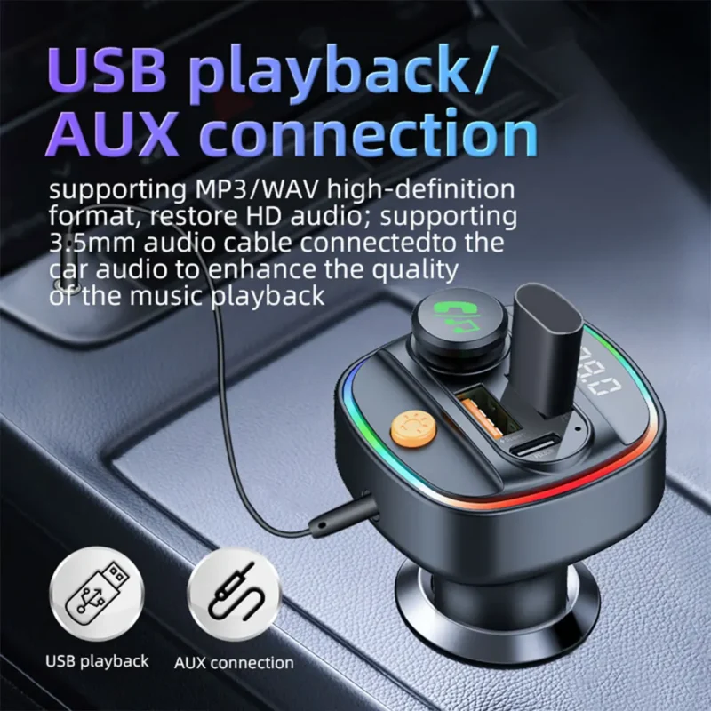 bluetooth wireless fm transmitter