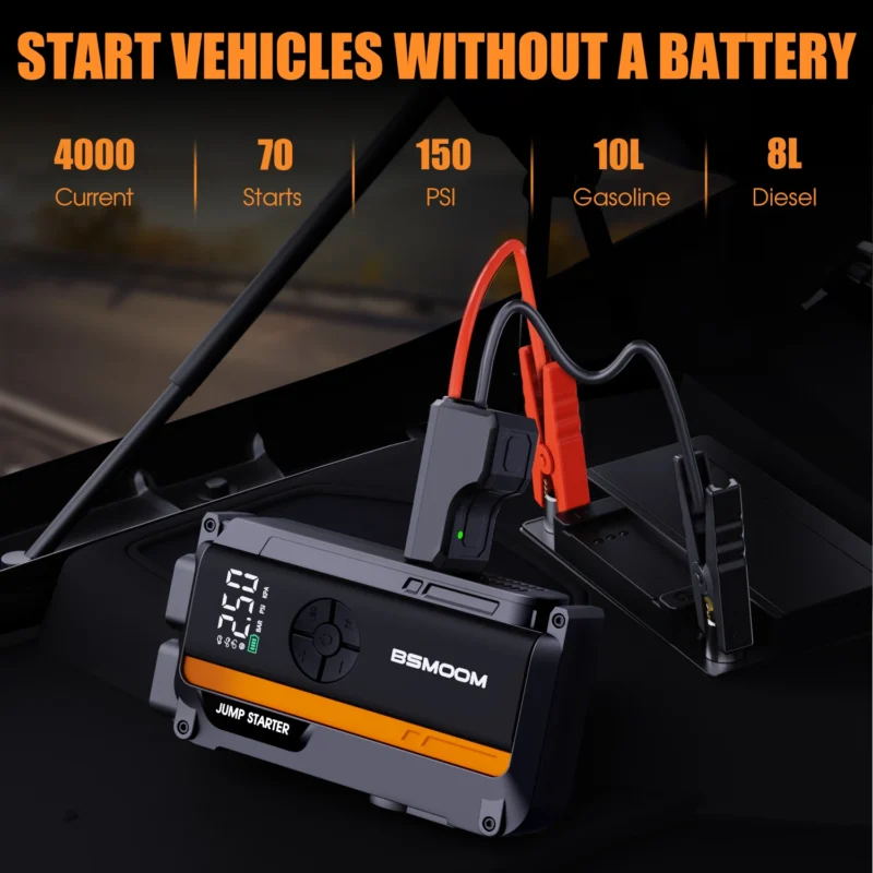 lithium car jump starter