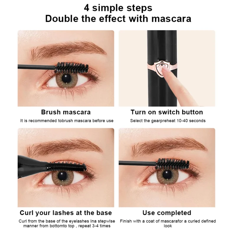 eyelash heated curler