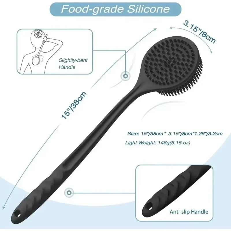 long handle bath brush