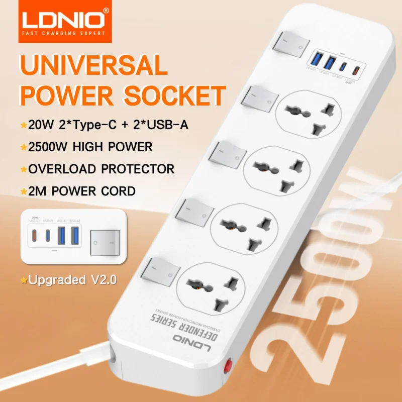 switched power strip