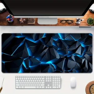 blue mouse pad