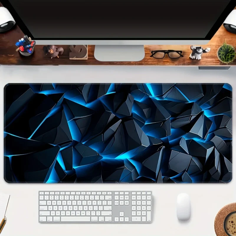 blue mouse pad