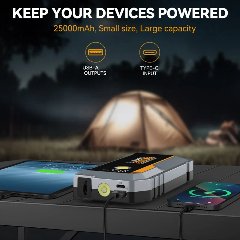 car charger jump starter