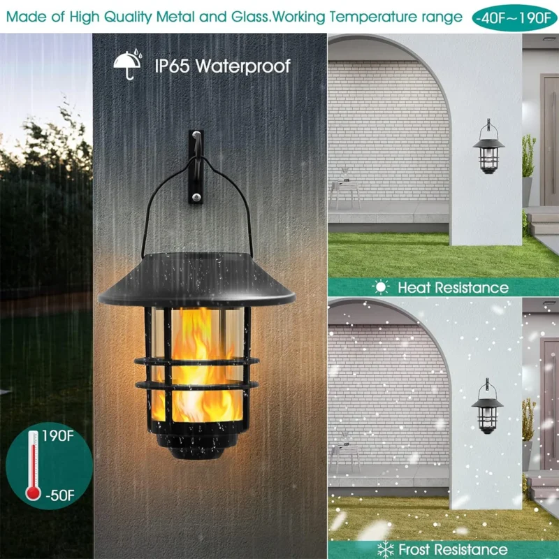 outdoor wall lantern solar