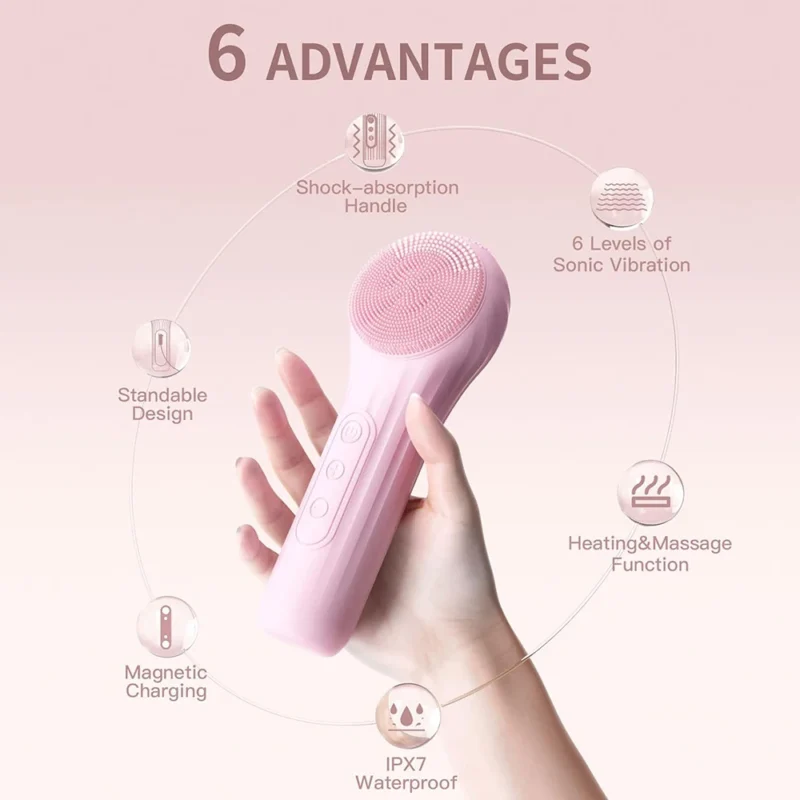 sonic facial cleansing brush