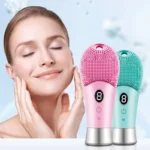 facial cleanser brush silicone