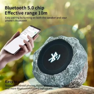 outdoor bluetooth speaker rock