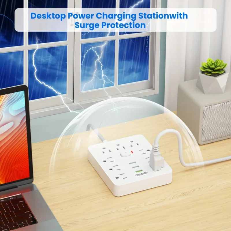 surge protector with long cord