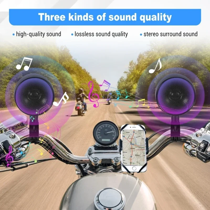 bluetooth speakers for motorcycle