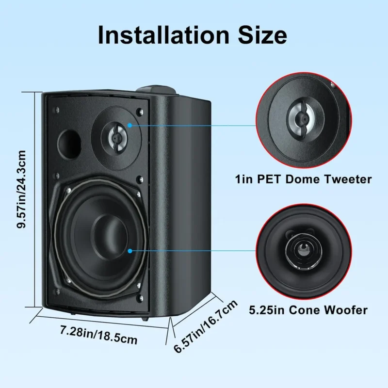 indoor outdoor speaker