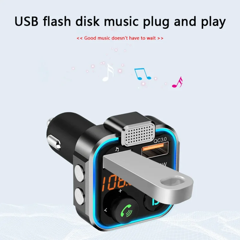 bluetooth fm transmitter car