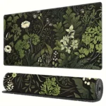 green desk mat