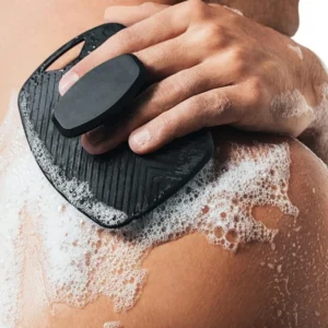 silicone bath brush
