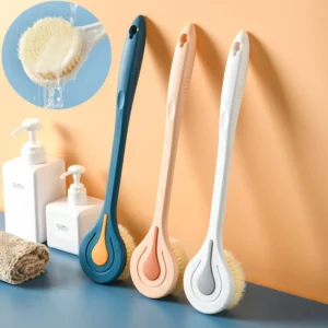 bath brush with handle