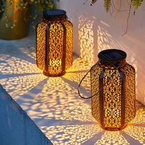 large outdoor solar lanterns