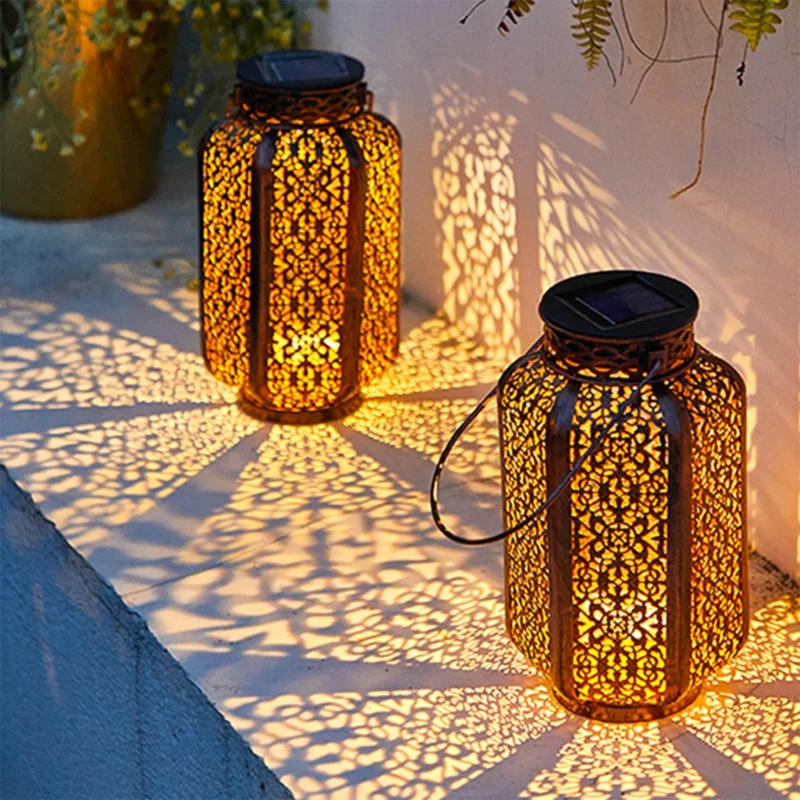 large outdoor solar lanterns